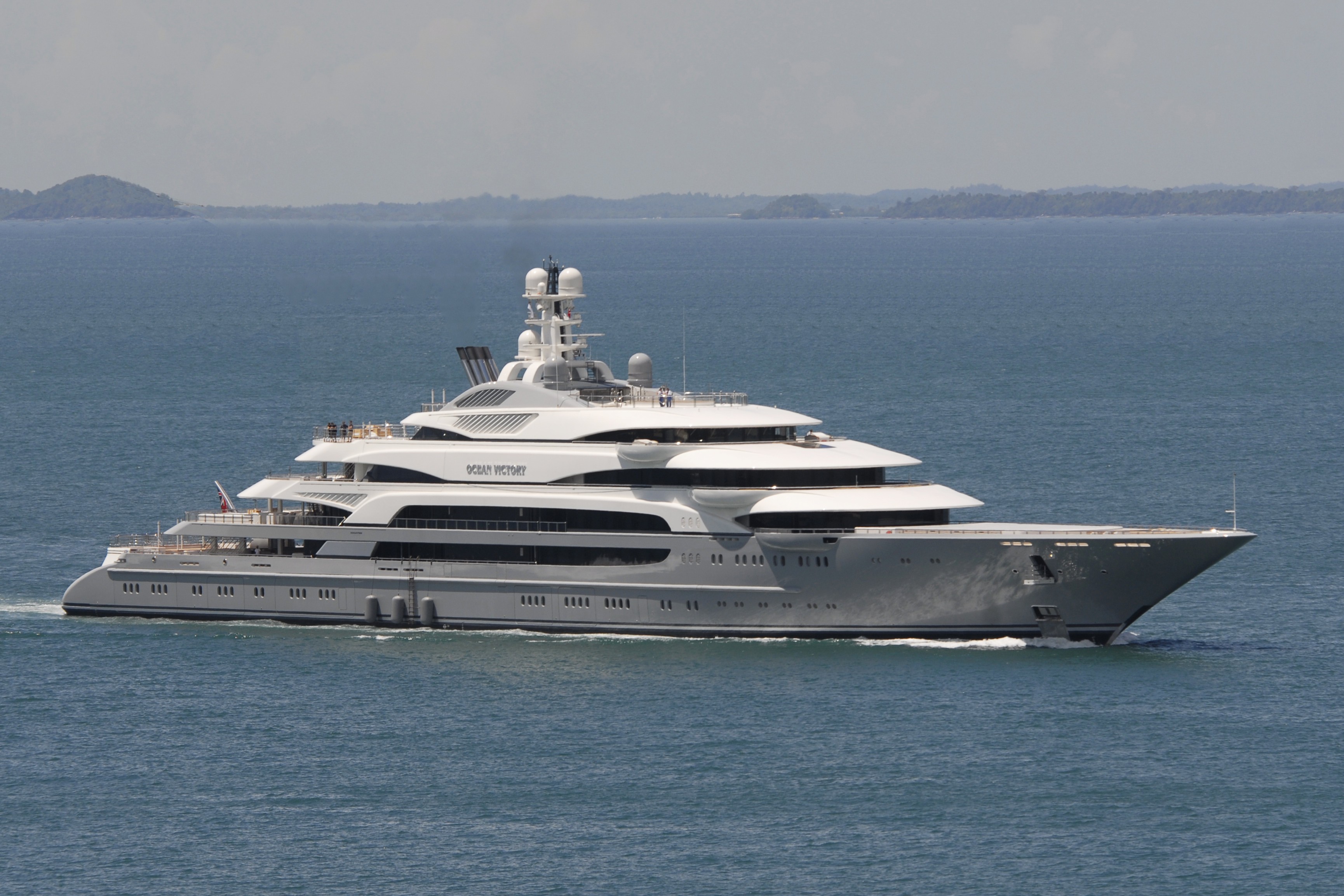 who owns ocean victory superyacht